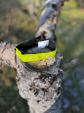 Collier lumineux jaune 35-52cm