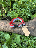 Collier rouge 20-31cm