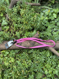 Laisse rose Martin Sellier 120cm
