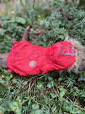 Manteau rouge XS