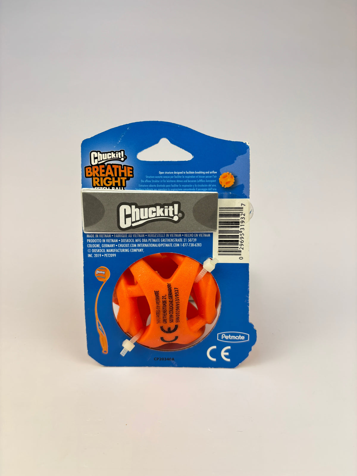 Balle Breathe Right Fetch Ball – Chuckit! Seconde Patte