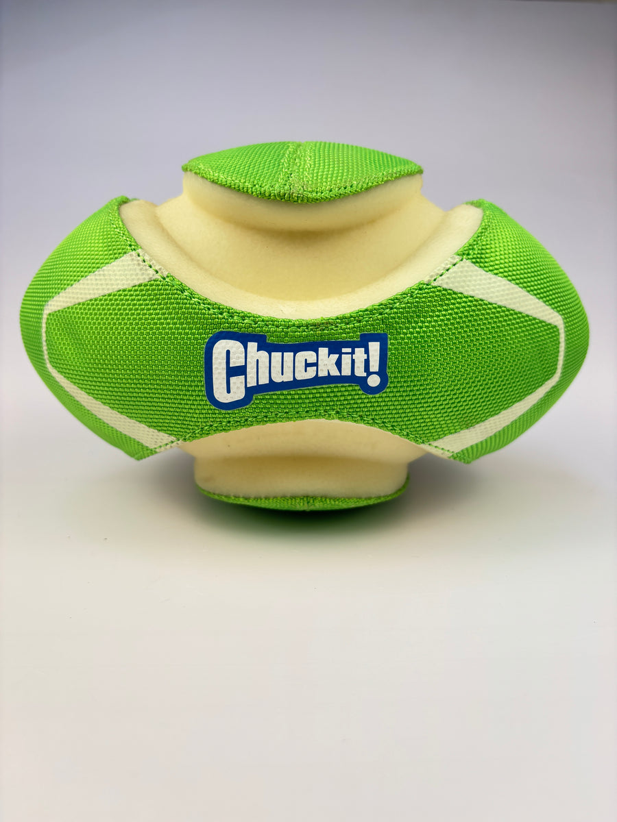 Balle de rugby phosphorescente Fumble Fetch Max Glow – Chuckit! Seconde Patte