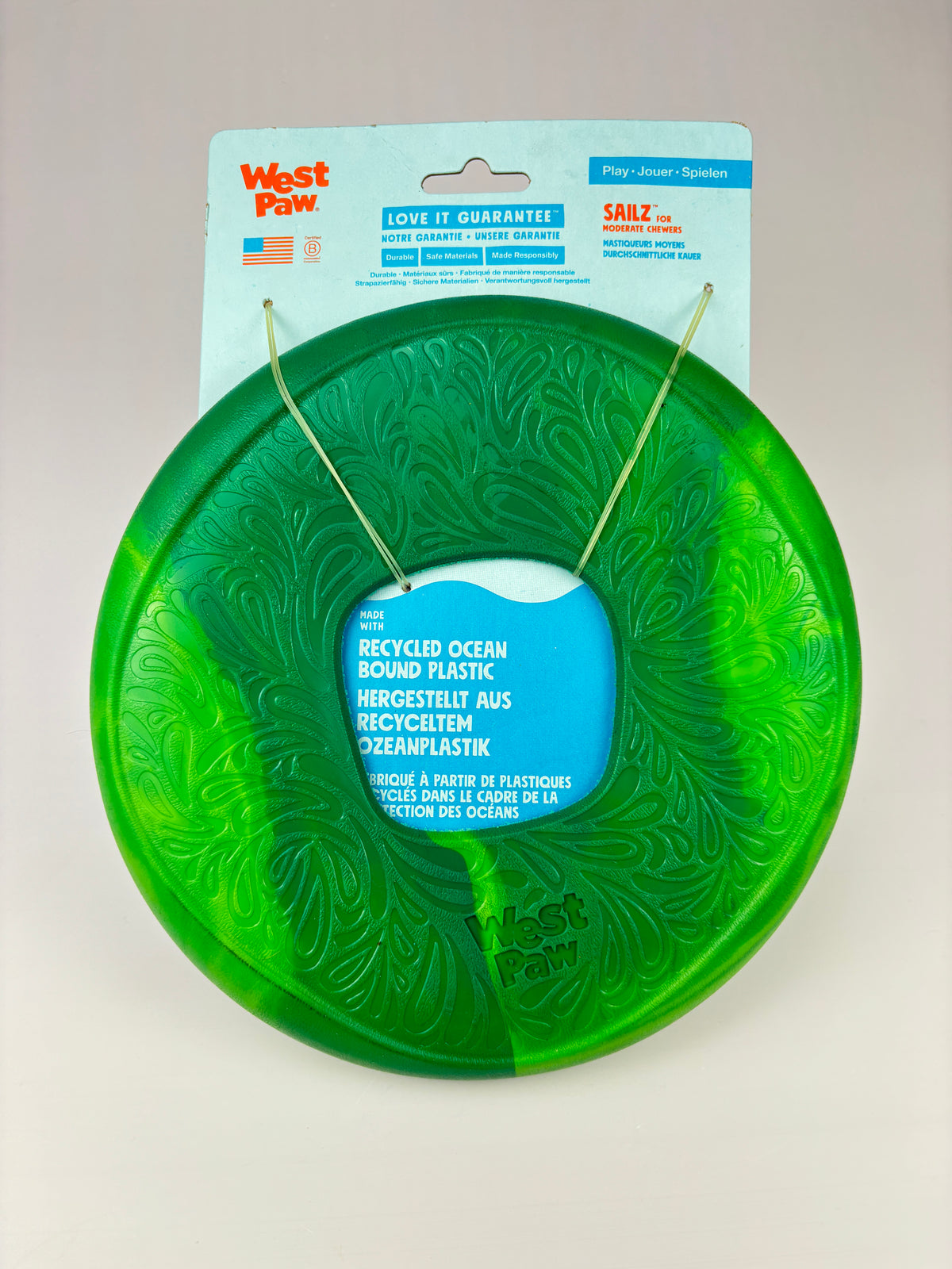 Frisbee Sailz – West Paw Seconde Patte