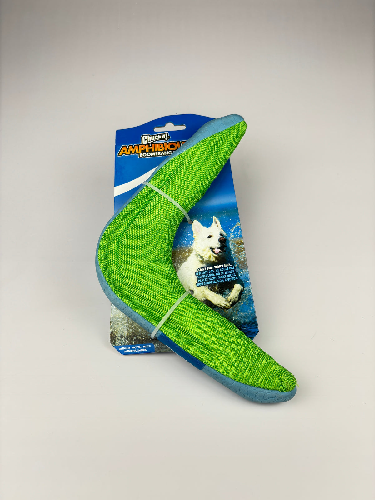 Boomerang amphibie pour chien – Chuckit! Seconde Patte