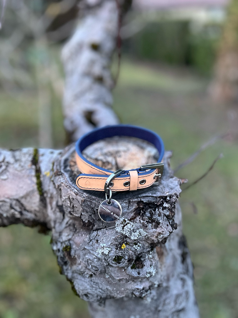 [1073] Collier cuir M