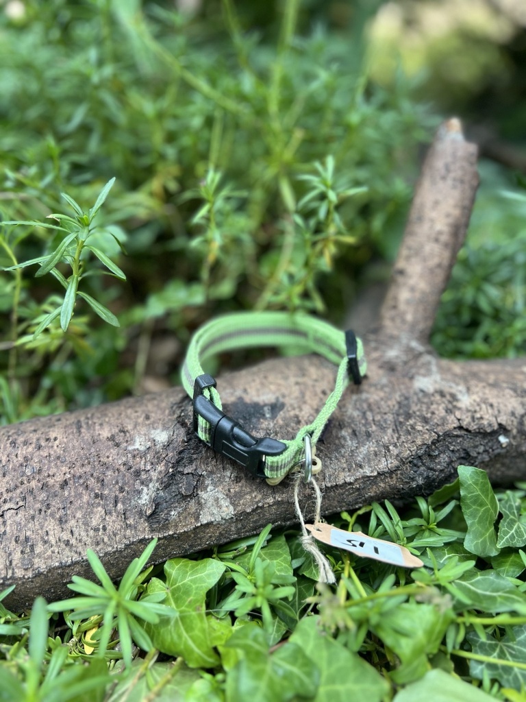 [2081.boobyv] Collier Bobby vert 25-38cm