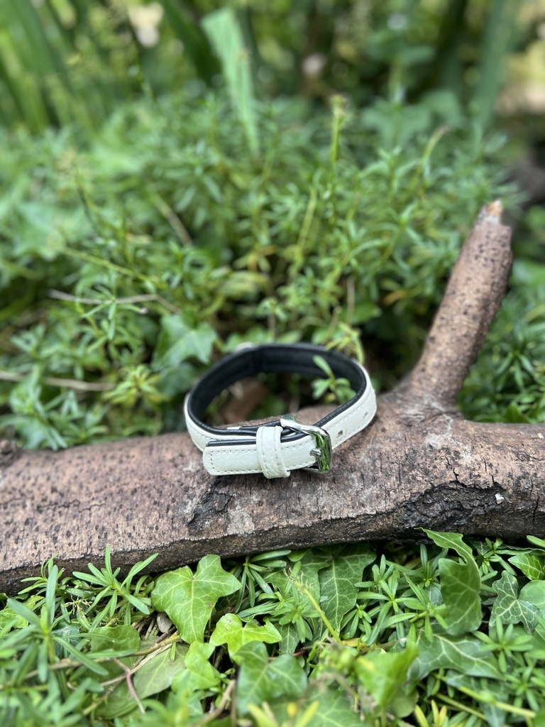 [2212.ccuire] Collier cuir 26-36cm