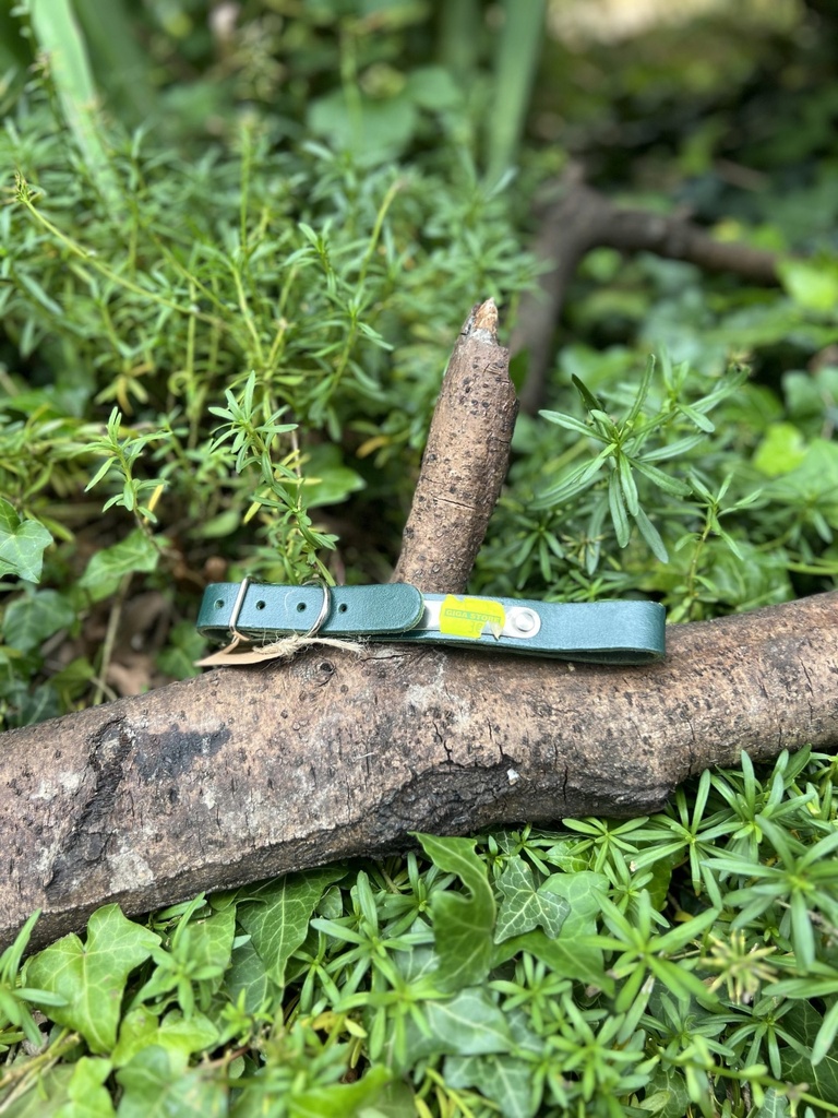 [2212.cuirevert] Collier simili-cuir 37-44cm