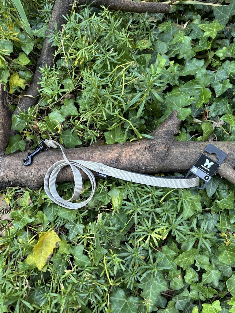 [2231.laissetissus16mmgrise] Laisse Martin Sellier 1,6X120cm