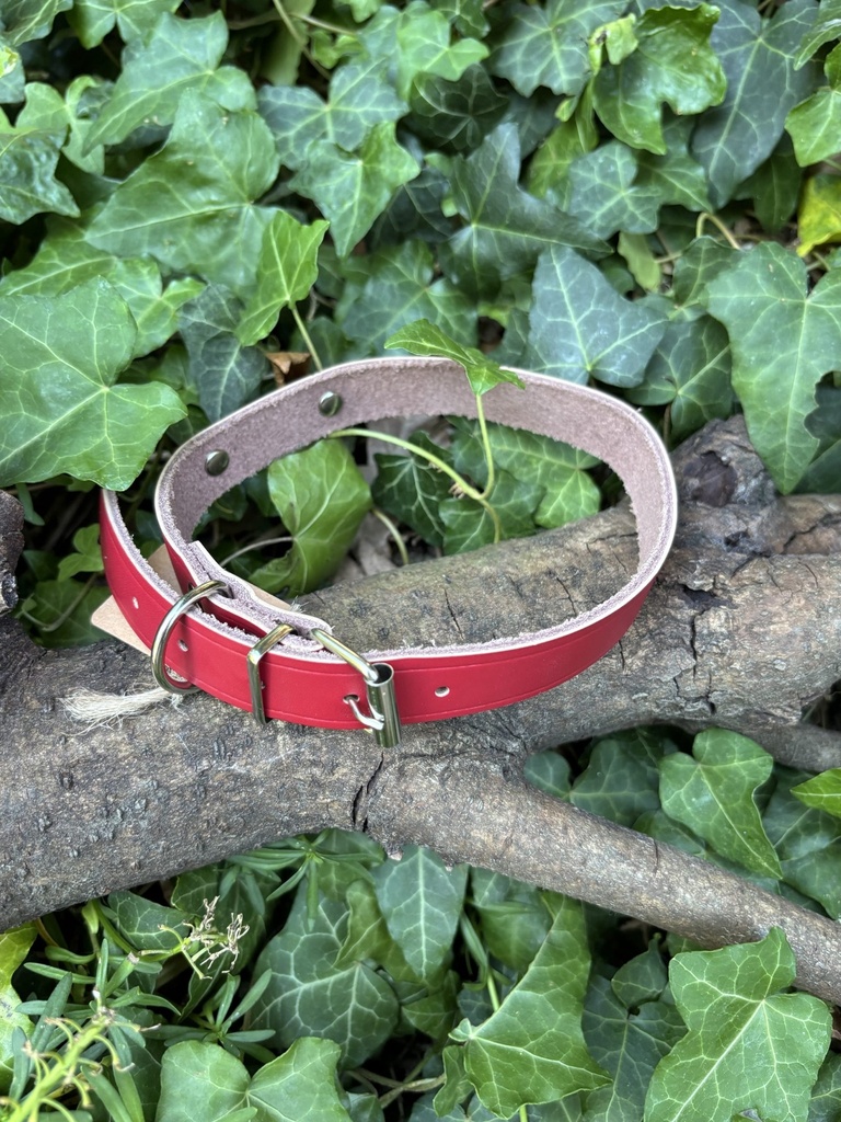 [2288.cuir] Collier cuir 34-41cm