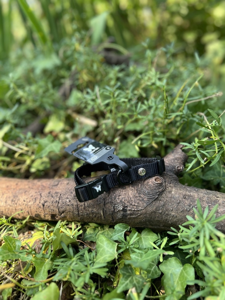 [2231.flamingocollier] Collier noir 30-45cm