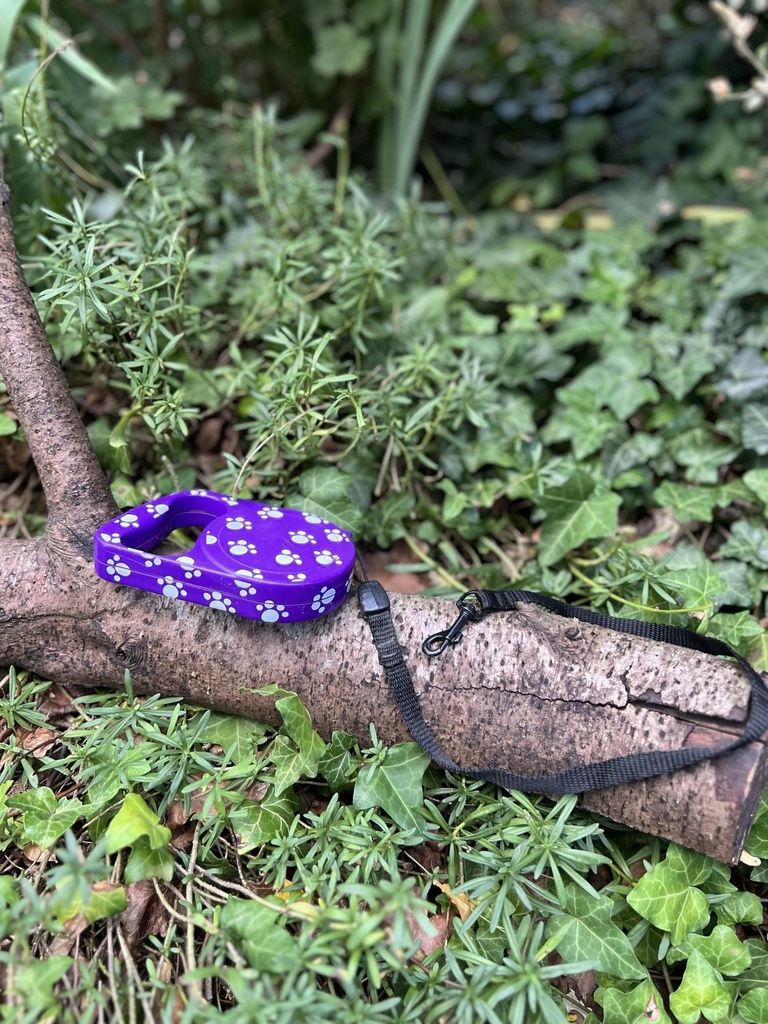 [2190.violetttte] Laisse rétractable 3m