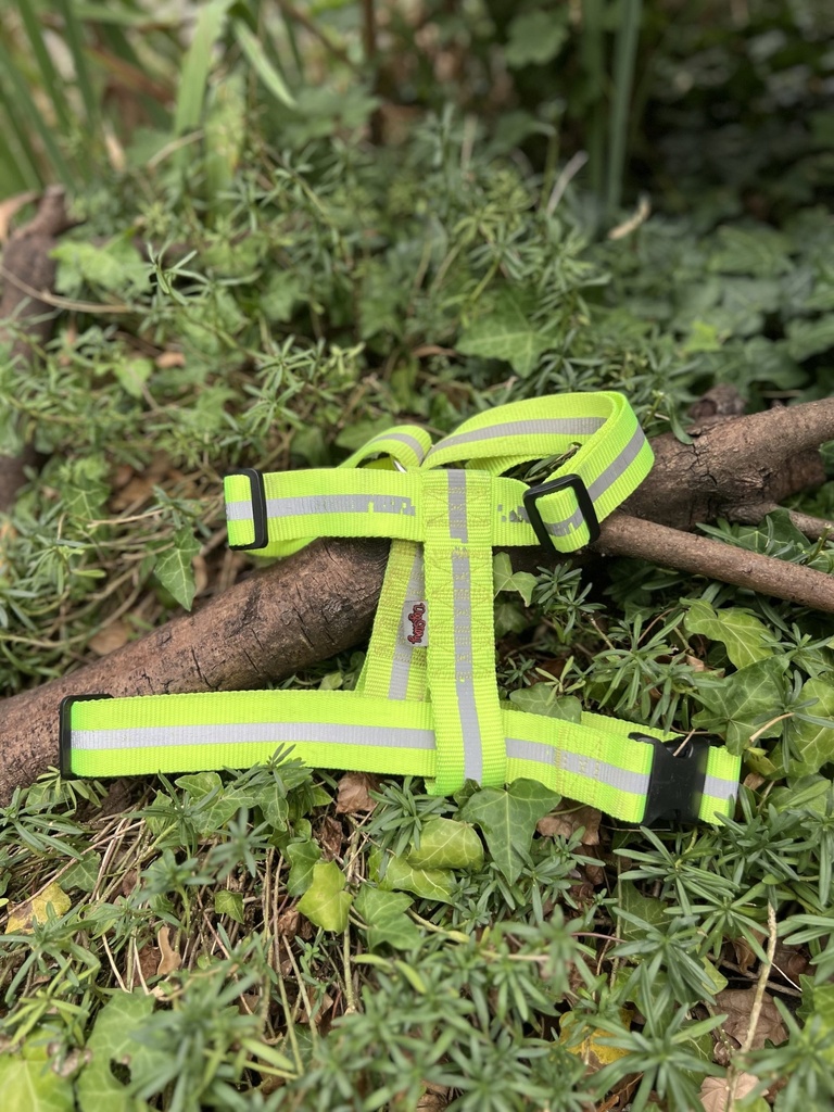 [2315.hj] Harnais H Jaune fluo ML