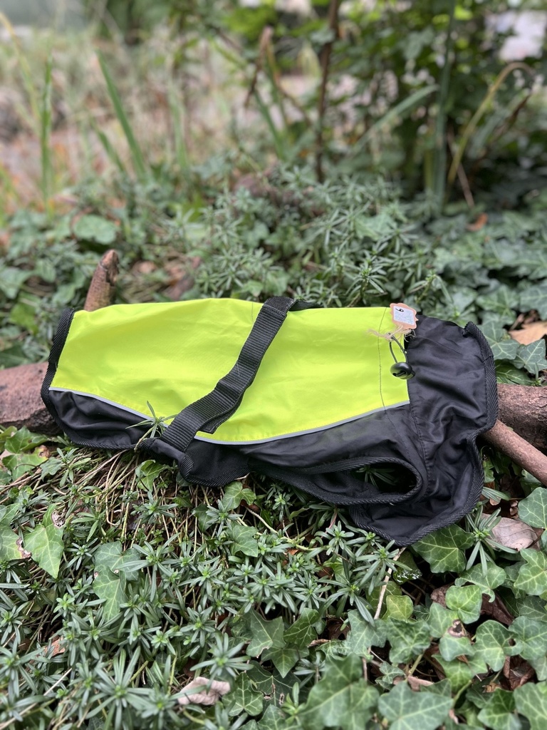 [2190.vestejauneetnoir] Veste jaune 36cm